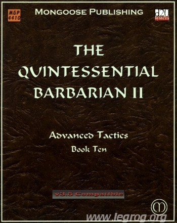 Couverture de Quintessential Barbarian II (The)