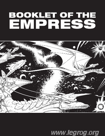 Couverture de Booklet of the Empress
