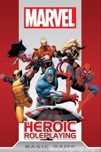 Couverture de Marvel Heroic Roleplaying