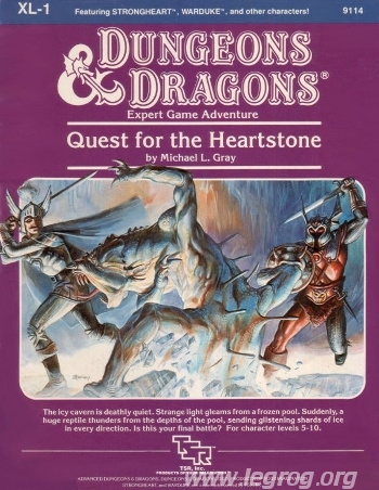 Couverture de XL-1 - Quest for the Heartstone