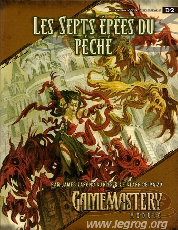 Couverture de D2 - Les Sept Épées du Péché