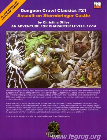 Couverture de DCC21 - Assault on Stormbringer Castle