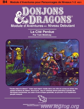 Couverture de B4 - La Cité Perdue