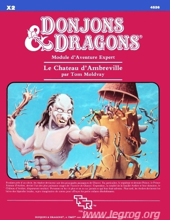 Couverture de X2 - Le Chateau d'Ambreville