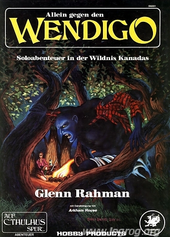 Couverture de Allein Gegen den Wendigo