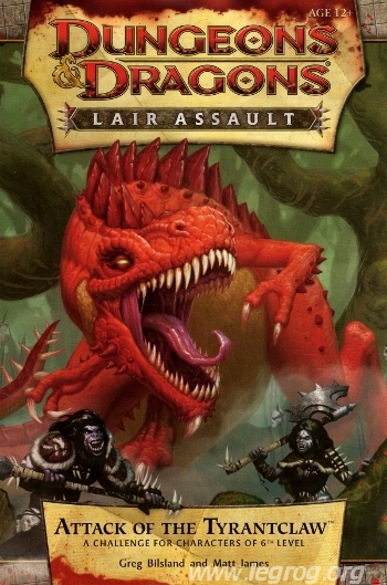Couverture de Attack of the Tyrantclaw