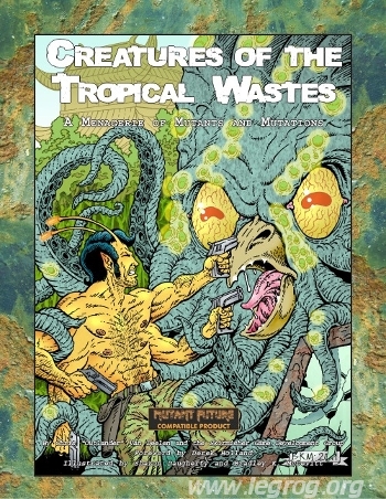 Couverture de Creatures of the Tropical Wastes
