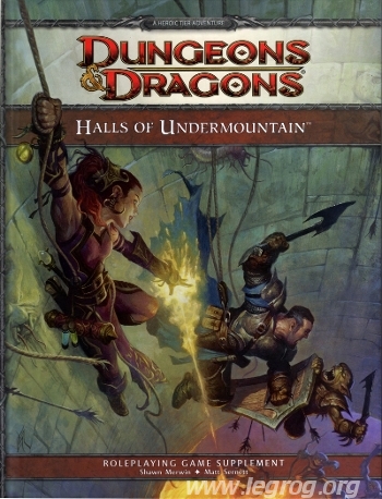 Couverture de Halls of Undermountain