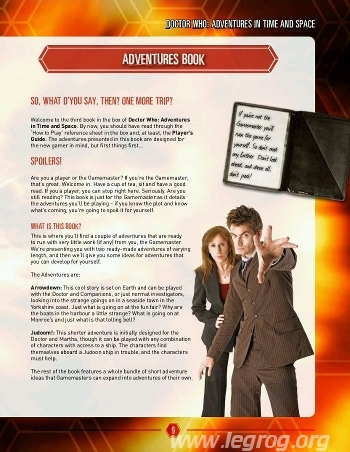 Couverture de Tenth Doctor Adventures Book