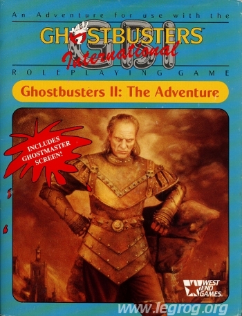 Couverture de Ghostbusters II : The Adventure