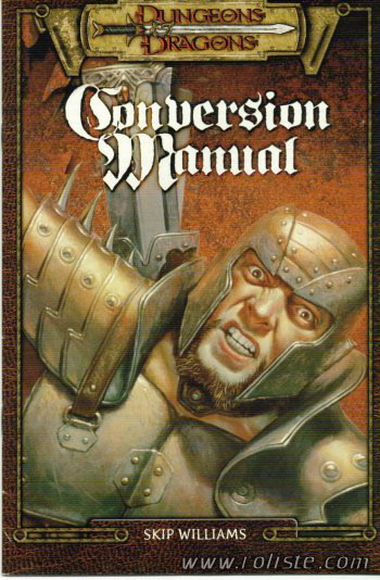 Couverture de Conversion Manual