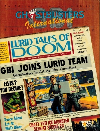 Couverture de Lurid Tales of Doom !