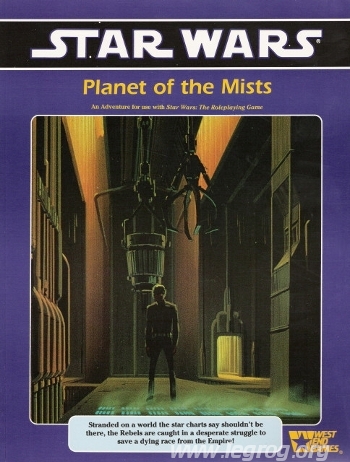 Couverture de Planet of the Mists