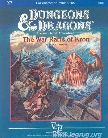 Couverture de X7 - The War Rafts of Kron
