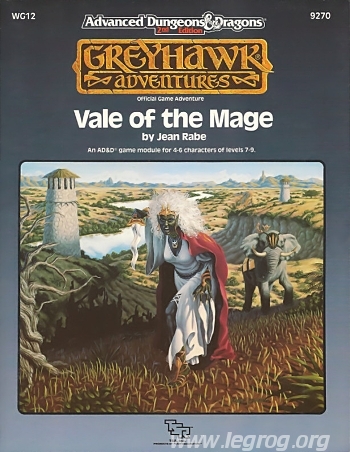 Couverture de WG12 - Vale of the Mage