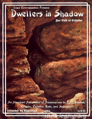 Couverture de Dwellers in Shadow