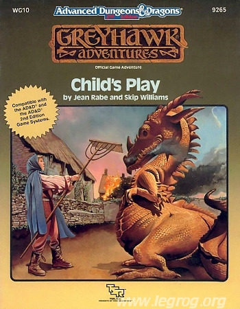 Couverture de WG10 - Child's Play