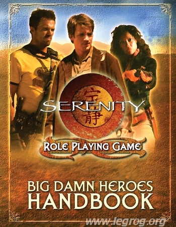 Couverture de Big Damn Heroes Handbook