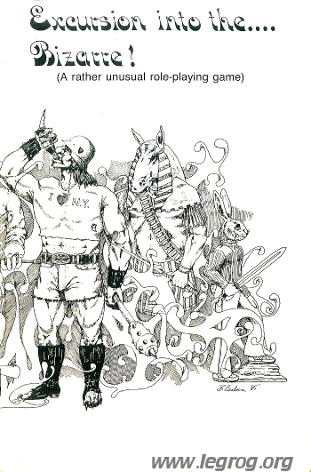 Couverture de Excursion into the... Bizarre
