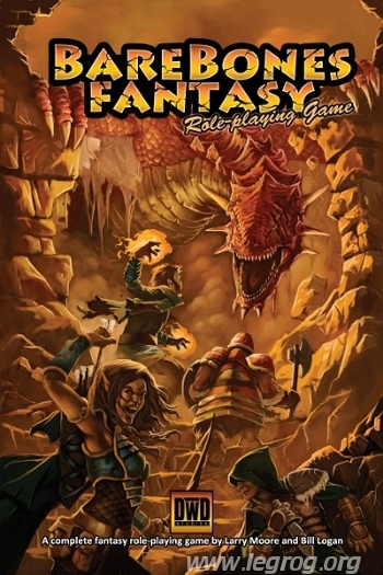 Couverture de BareBones Fantasy