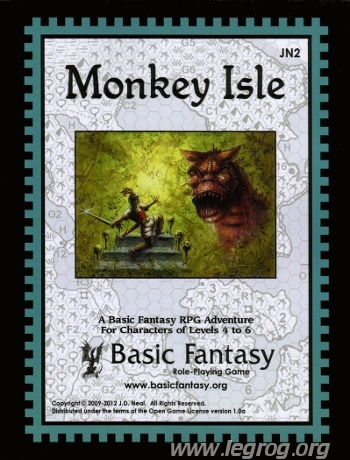 Couverture de JN2 - Monkey Isle