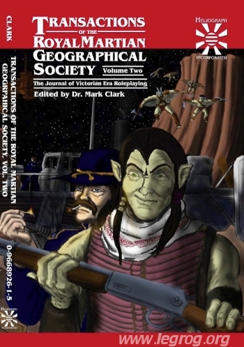 Couverture de Transactions of the Royal Martian Geographical Society - Volume Two