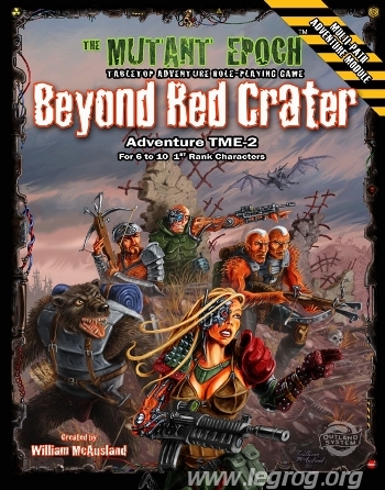 Couverture de Beyond Red Crater