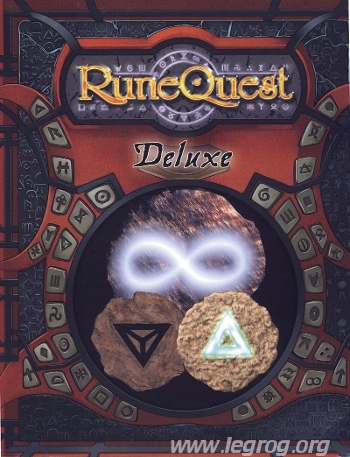 Couverture de RuneQuest Deluxe
