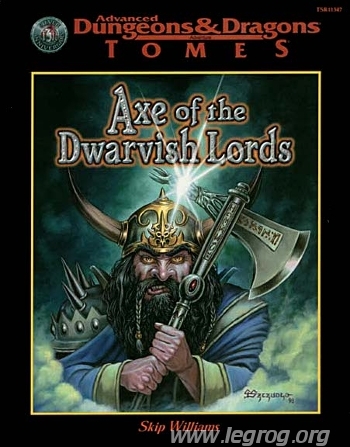 Couverture de Axe of the Dwarvish Lords