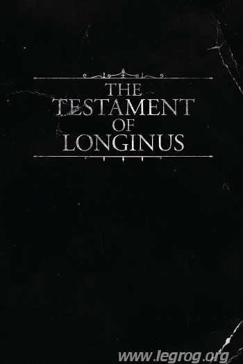 Couverture de Testament of Longinus (The)