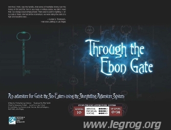 Couverture de Through the Ebon Gate