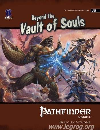 Couverture de J5 - Beyond the Vault of Souls