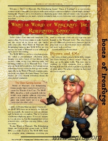 Couverture de Bones of Ironforge