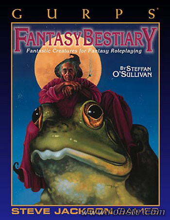Couverture de Fantasy Bestiary