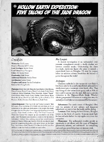 Couverture de Five Talons of the Jade Dragon