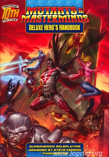 Couverture de Deluxe Hero's Handbook