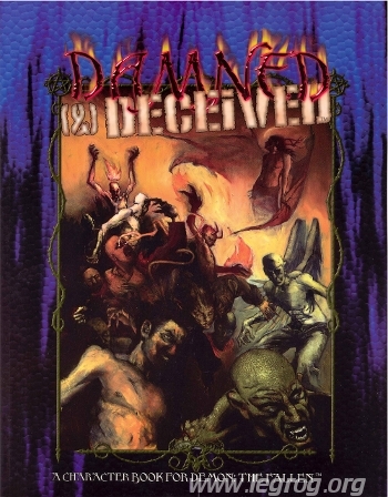 Couverture de Damned and Deceived
