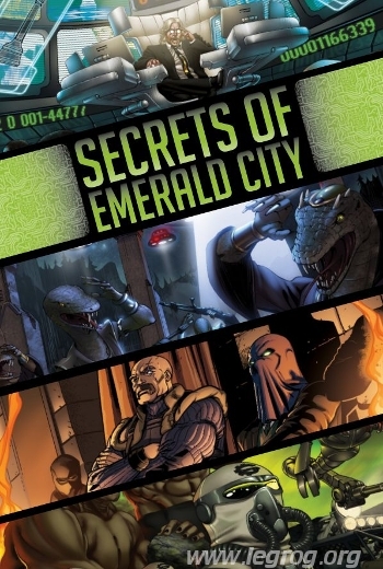 Couverture de Secrets of Emerald City