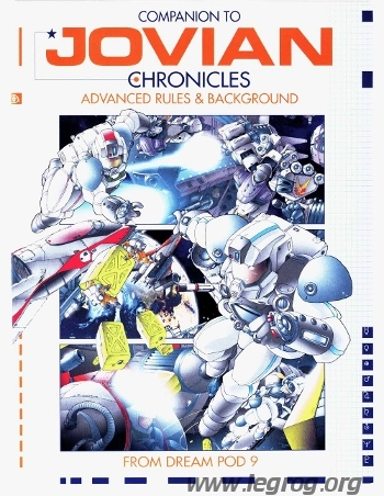 Couverture de Companion to Jovian Chronicles
