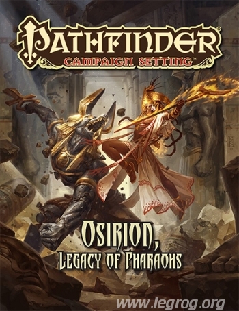 Couverture de Osirion, Legacy of Pharaohs
