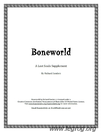 Couverture de Boneworld