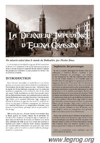 Couverture de Dernière Impudence d'Elena Grassini (La)