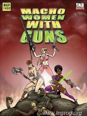 Couverture de Macho Women with Guns