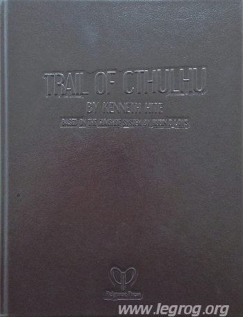 Couverture de Trail of Cthulhu