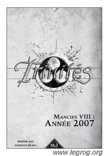 Couverture de Mancies VIII : Année 2007