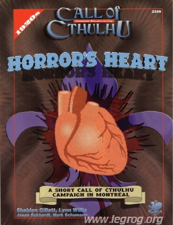 Couverture de Horror's Heart