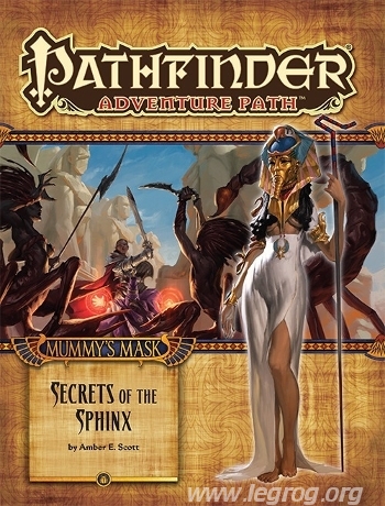 Couverture de Secrets of the Sphinx
