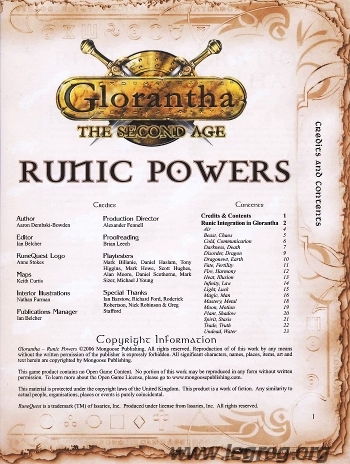 Couverture de Runic Powers