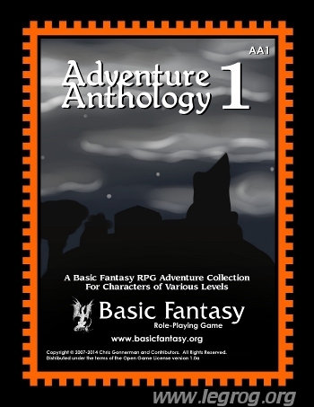 Couverture de AA1 - Adventure Anthology 1