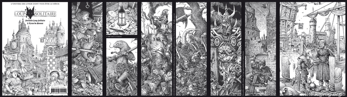 Couverture de Portfolio et Cartes du Magnamund